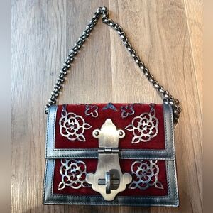 Dolce gabbana bag Velvet Red Vintage Styles Limited Edition